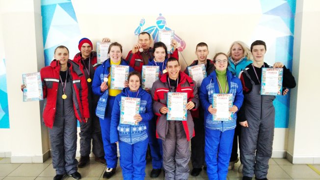 Воспитанники ЦССВ блестяще выступили на городской спартакиаде «Краски жизни» по лыжным гонкам!