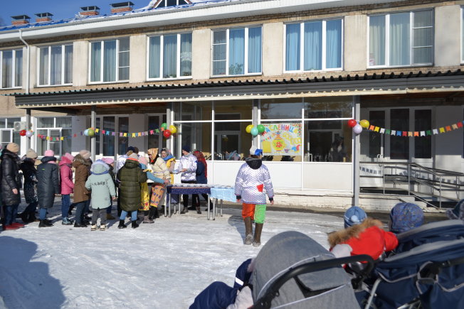 В центре прошёл праздник Масленица